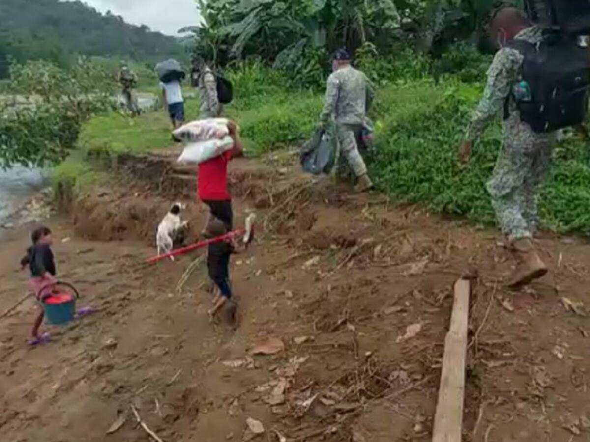 Familias indígenas desplazadas en Bahía Solano regresan a sus territorios