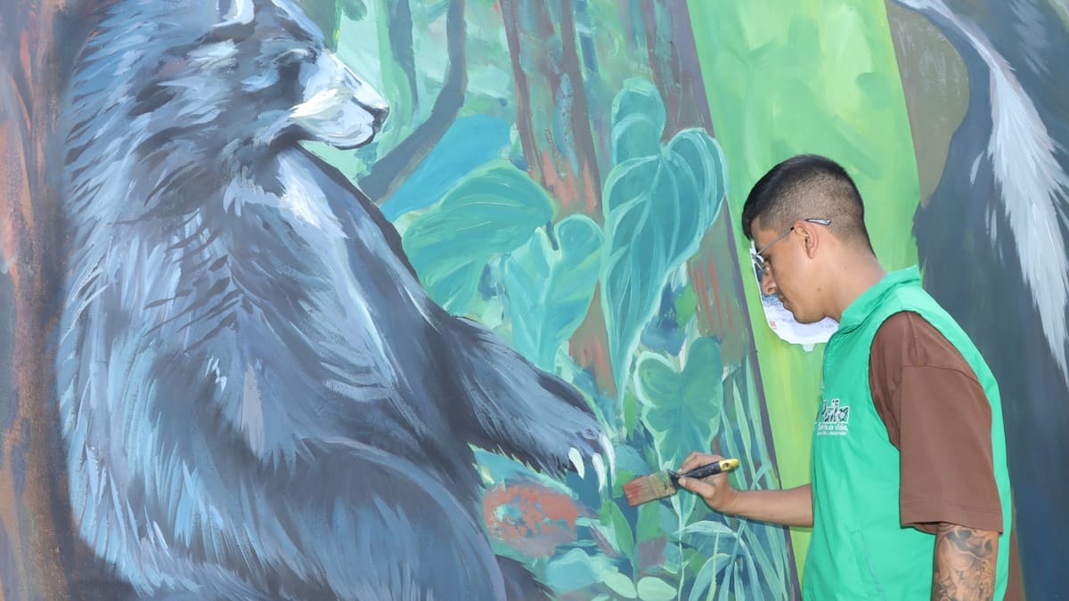 Muralismo, estrategia de educación ambiental en el Huila