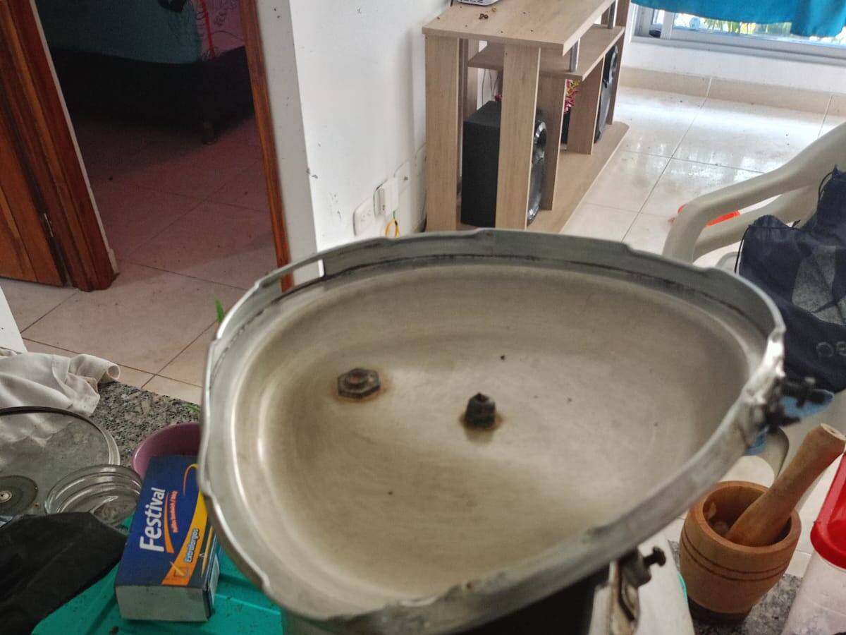 Mujer resultó herida con explosión de olla de presión en Cartagena