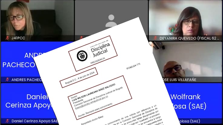 COMISIÓN DE DISCIPLINA PONE LUPA AL CASO DE JUZGADO Y FISCAL QUE HABRÍAN "CUADRADO" PROCESO VÍA CHATS A ESCONDIDAS DE LA DEFENSA