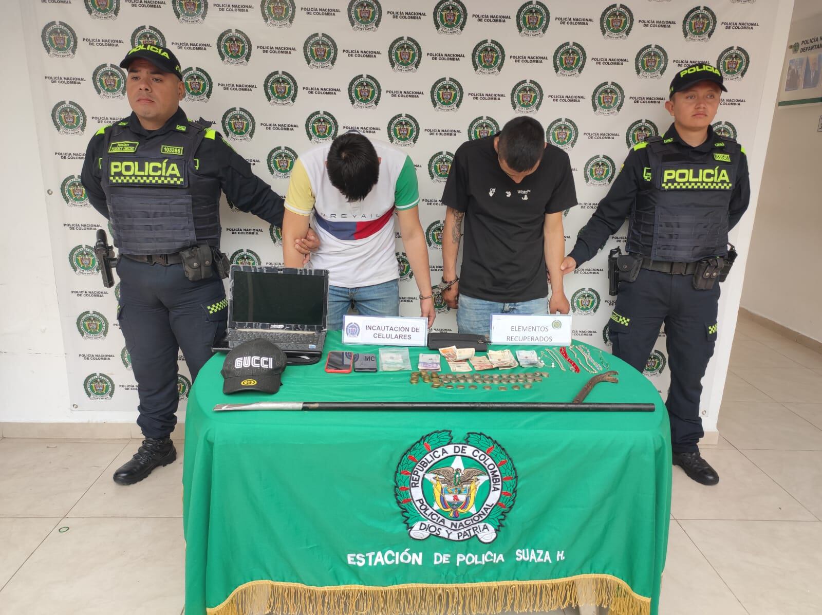 ‘Abran’ y ‘Yeico’, señalados de múltiples hechos delictivos en Suaza