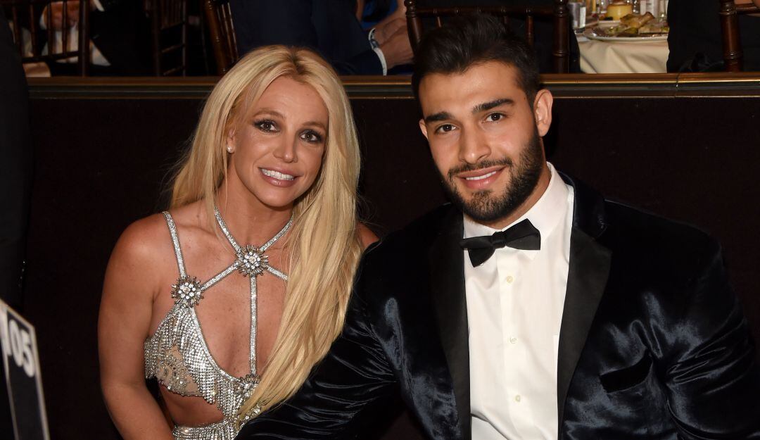 Britney Spears y Sam Asghari.