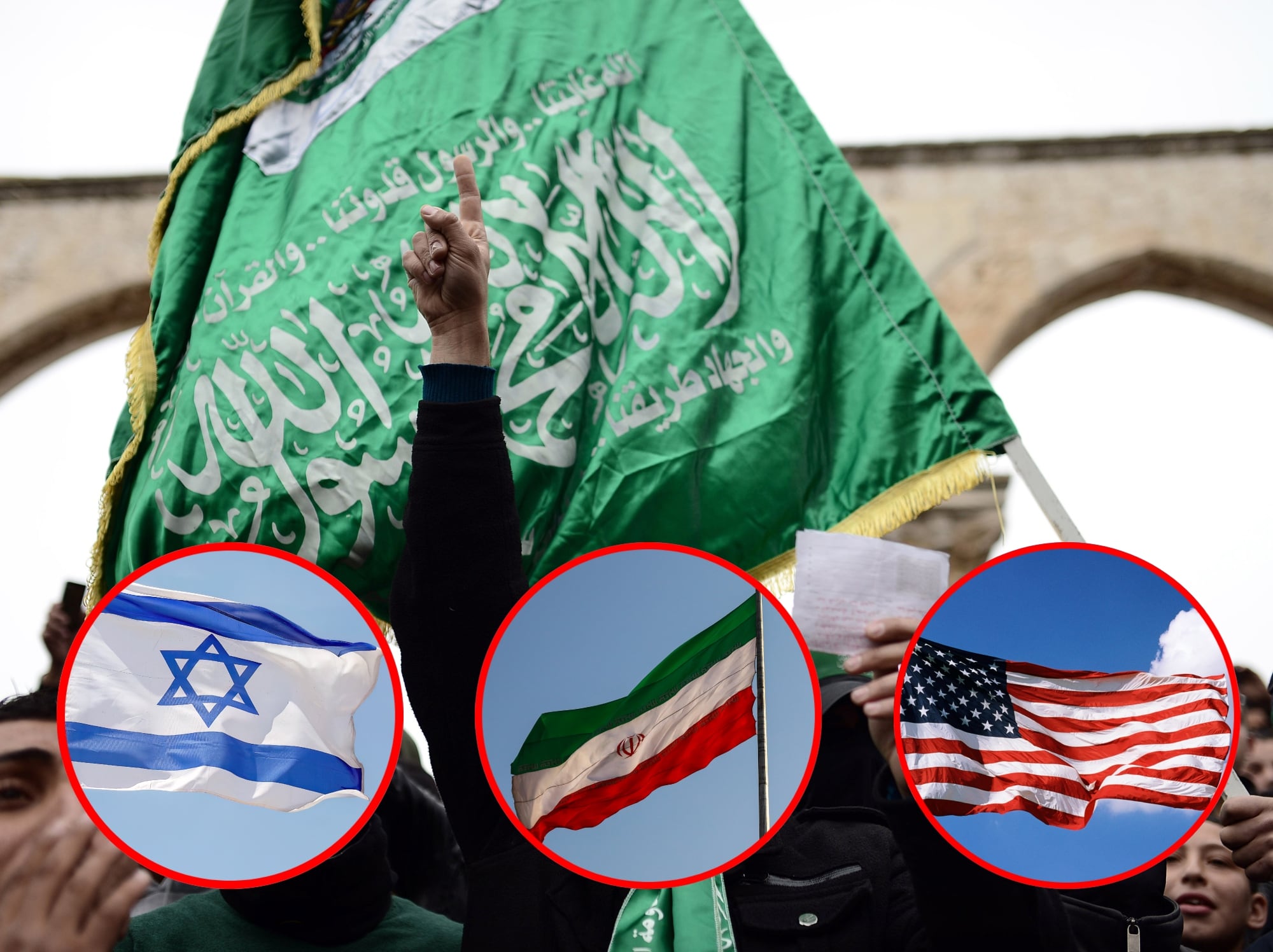 Hamás condenó ofensiva de Israel y EE.UU. contra Irán como un “ataque a toda la región. Fotos: Getty Images.