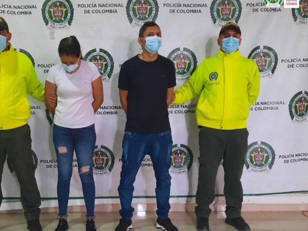 En Montería capturan a una pareja que estaría al servicio del Clan del Golfo