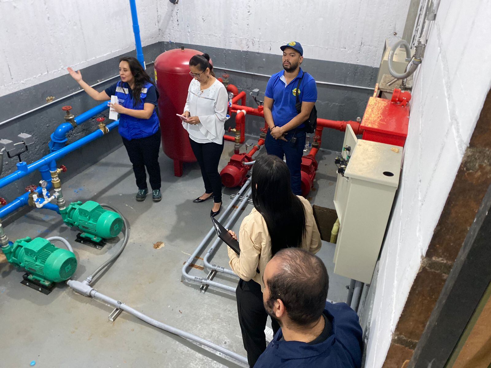 Nuevo sistema de bombeo en la Plaza de Mercado Impala de Pereira - Alcaldía de Pereira.