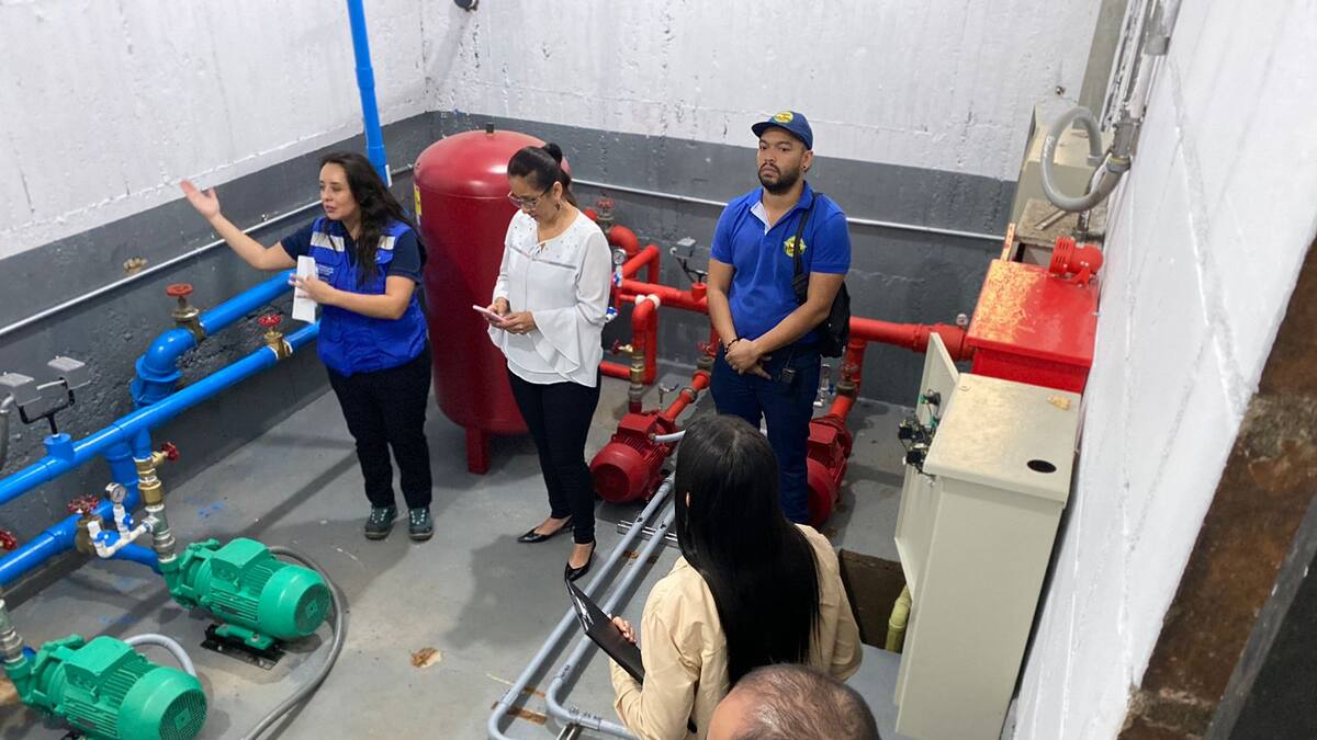 Organismos internacionales instalan en la plaza de mercado de Pereira un sistema de bombeo