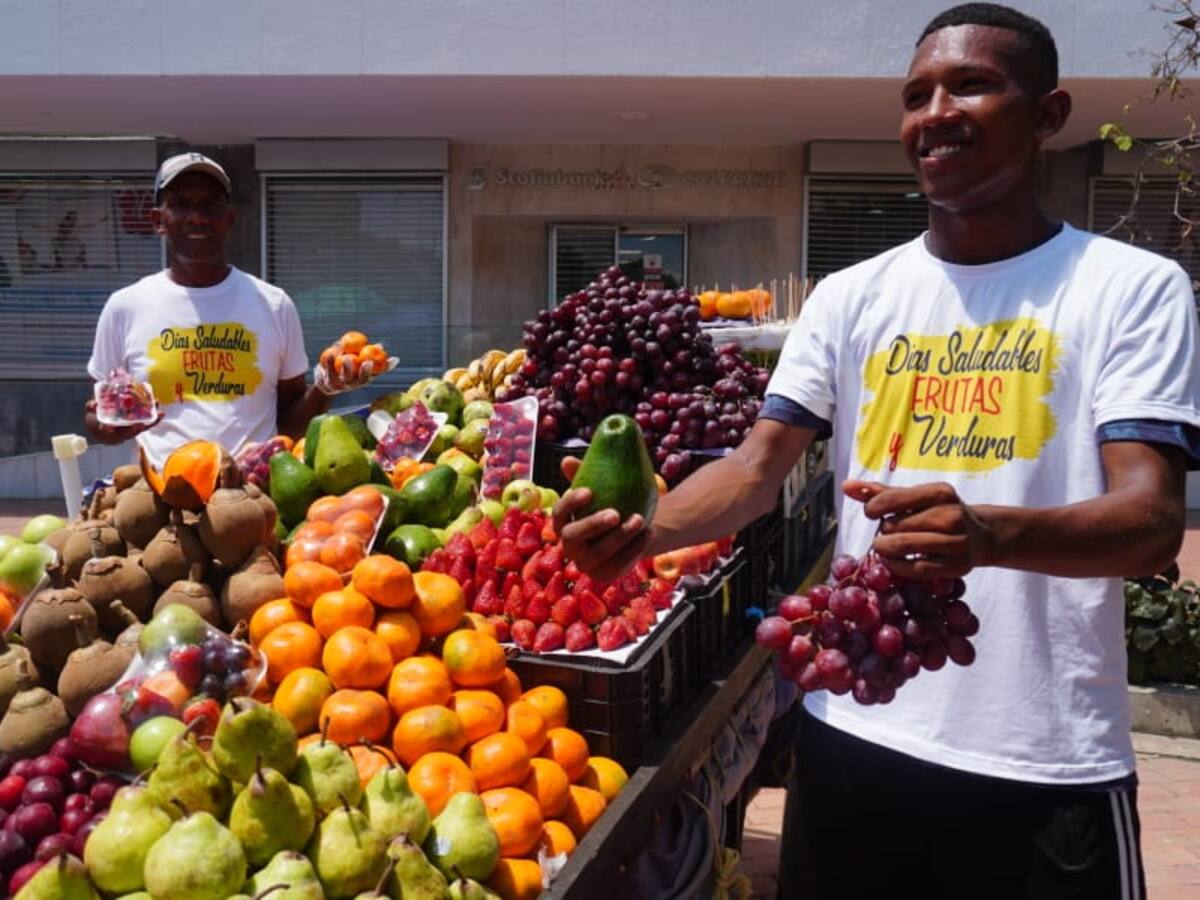 Alcaldía realiza Días Saludables de Frutas y Verduras en el Centro Histórico