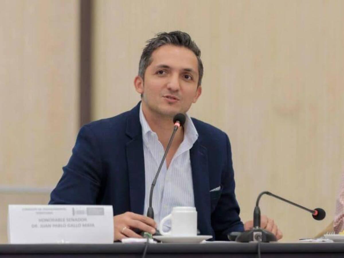 El senador risaraldense Juan Pablo Gallo guardó silencio ante la Corte Suprema