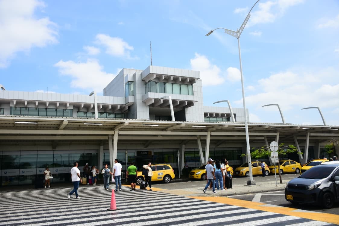 Aeropuerto Ernesto Cortissoz. Foto: Gobernación del Atlántico.