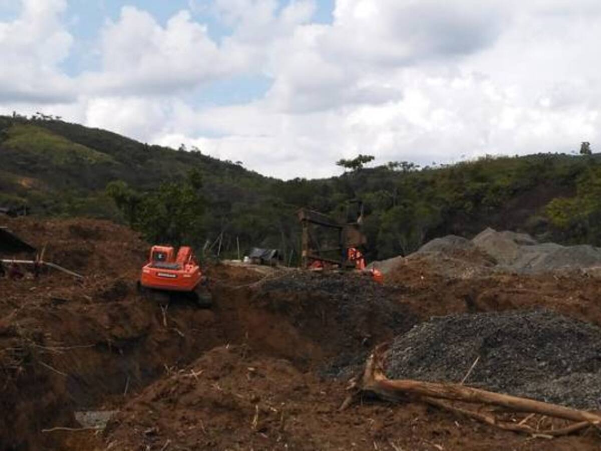 Nuevo golpe a la minería ilegal en el Cauca