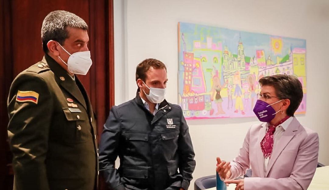 Nuevo comandante de la Policía de Bogotá, General Eliécer Camacho Jiménez