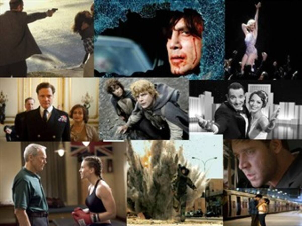 Top 10 de las últimas películas ganadoras del Óscar