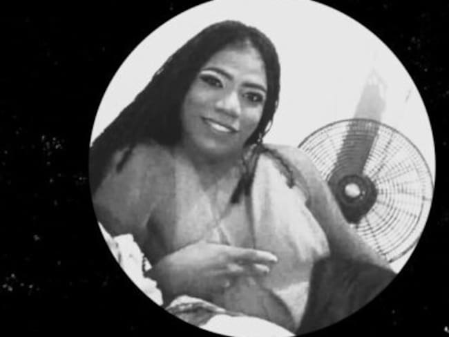 Shantall, mujer trans asesinada en Barranquilla. Foto: Caribe Afirmativo.