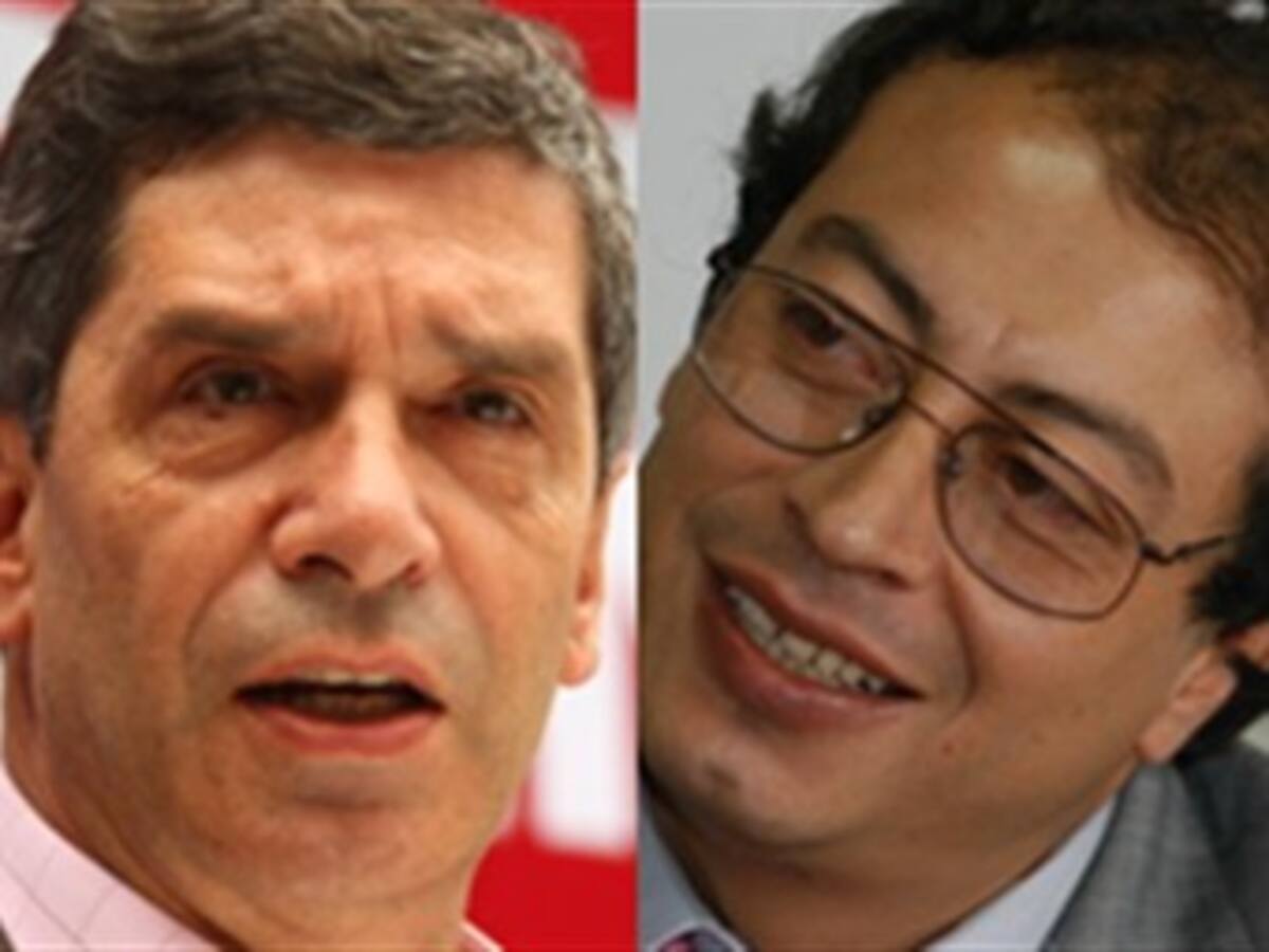 Rafael Pardo es el candidato del Partido Liberal. Gustavo Petro, el del Polo Democrático