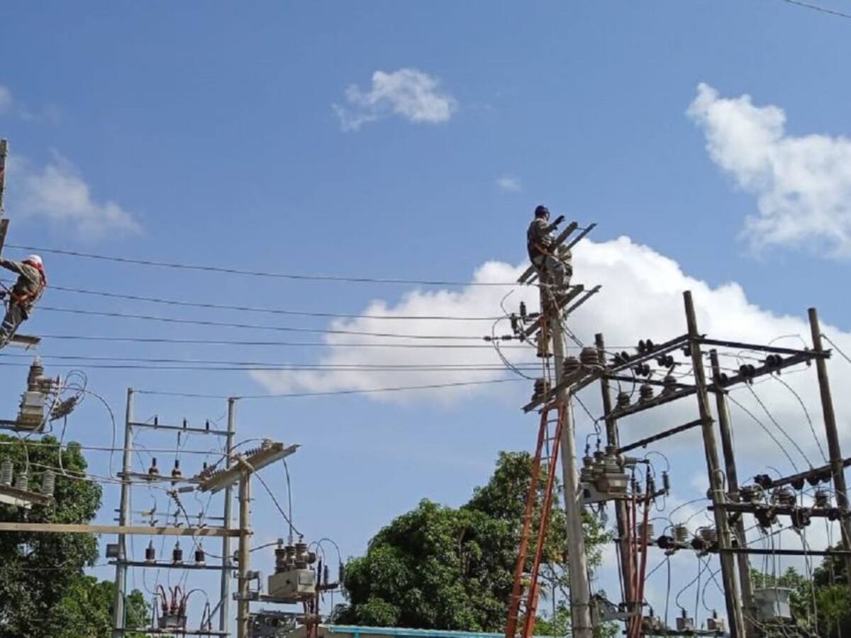 Este 19 de julio trabajos de Afinia en poblaciones del sur de Bolívar