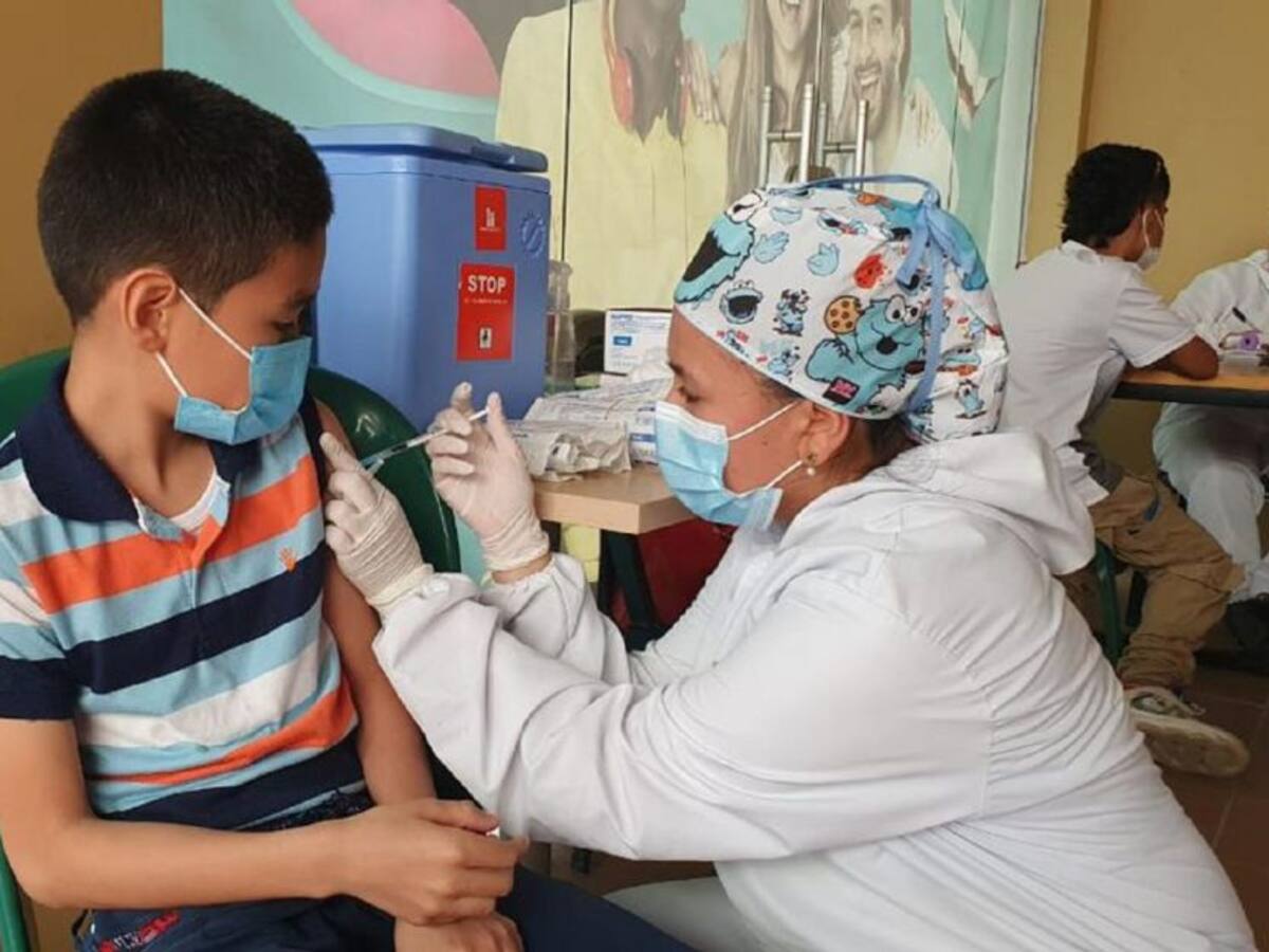 En el Huila 1.574 menores entre 3 y 11 años están vacunados contra el Covid