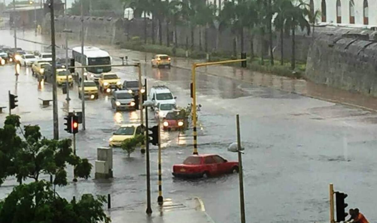 La capital de Bolívar es una de las zonas más afectadas por el invierno en el Caribe colombiano.