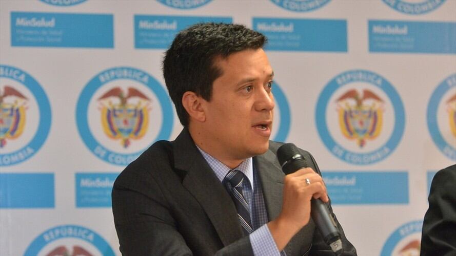 Javier Guzmán, director del Invima. Foto: Colprensa/Ministerio de Salud