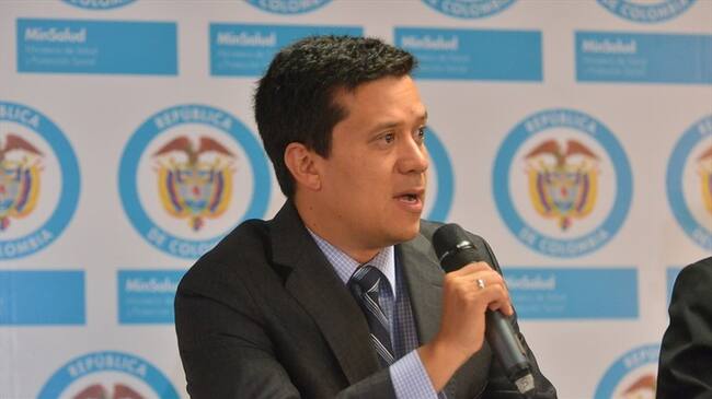 Javier Guzmán, director del Invima. Foto: Colprensa/Ministerio de Salud