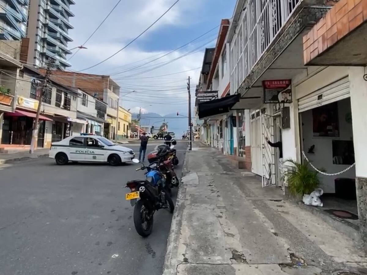 Un presunto delincuente fue herido a bala en medio de un intento de atraco en Ibagué