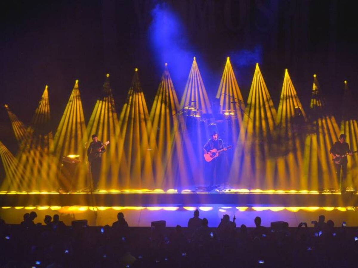 Denuncian pelea en el segundo concierto de Morat en Caracas