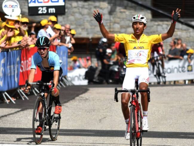 Egan Bernal, cada vez más cerca del título en el Tour de L' Avenir