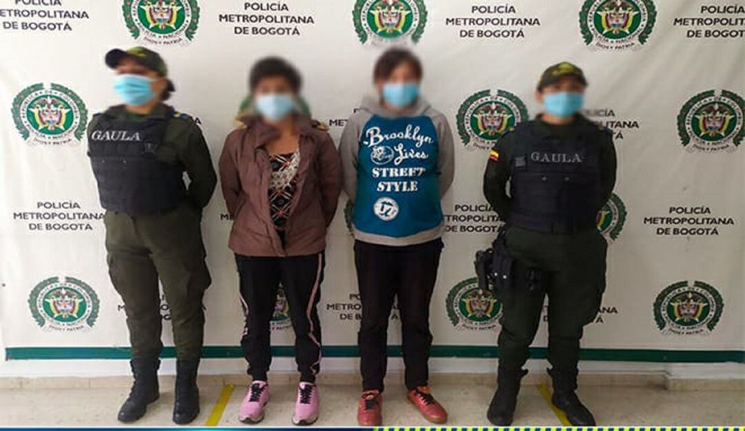 Capturadas por rapto de bebé