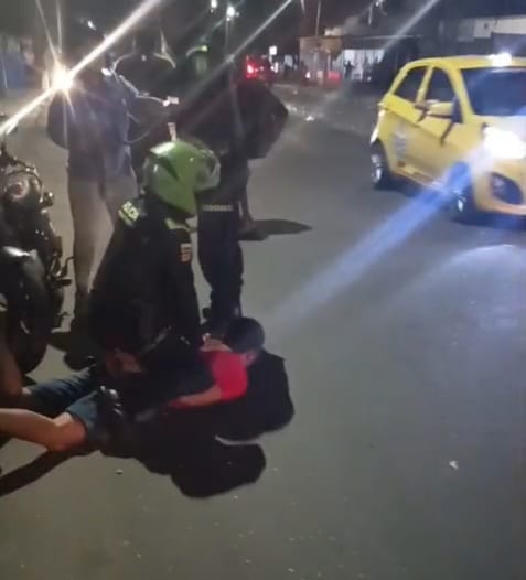 Un hombre resultó herido en un ataque sicarial en El Salado. / Foto: Cortesía.