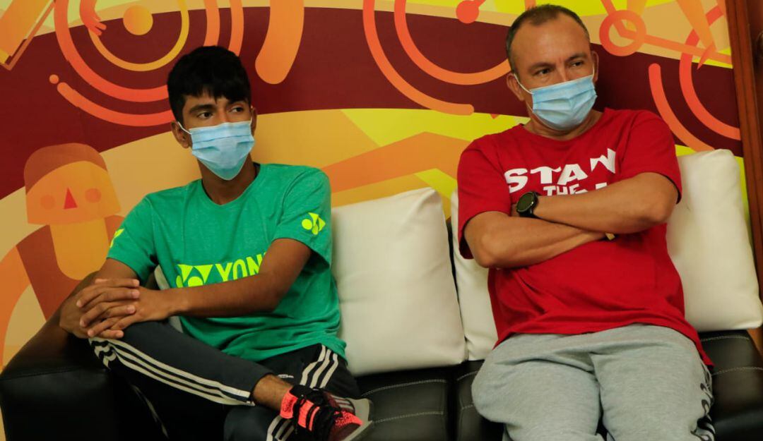 Johan Rodríguez, tenista tolimense