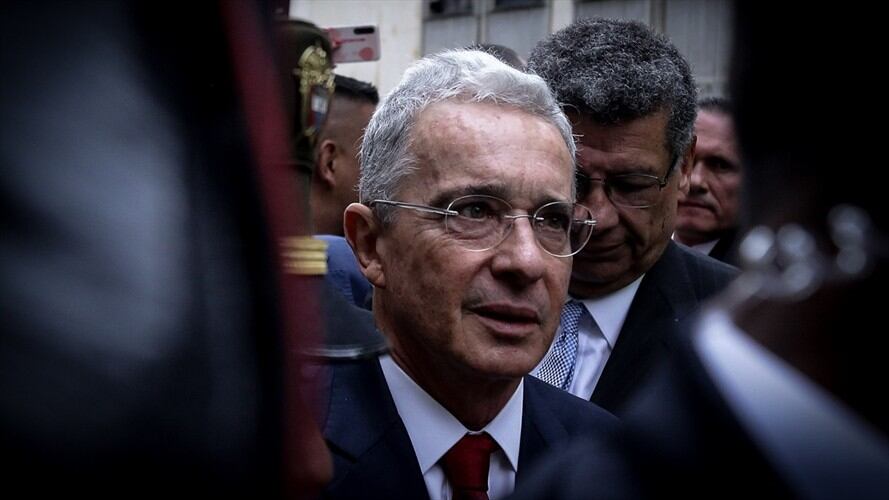 Expresidente de Colombia Álvaro Uribe Vélez. Foto: Colprensa - Diego Pineda