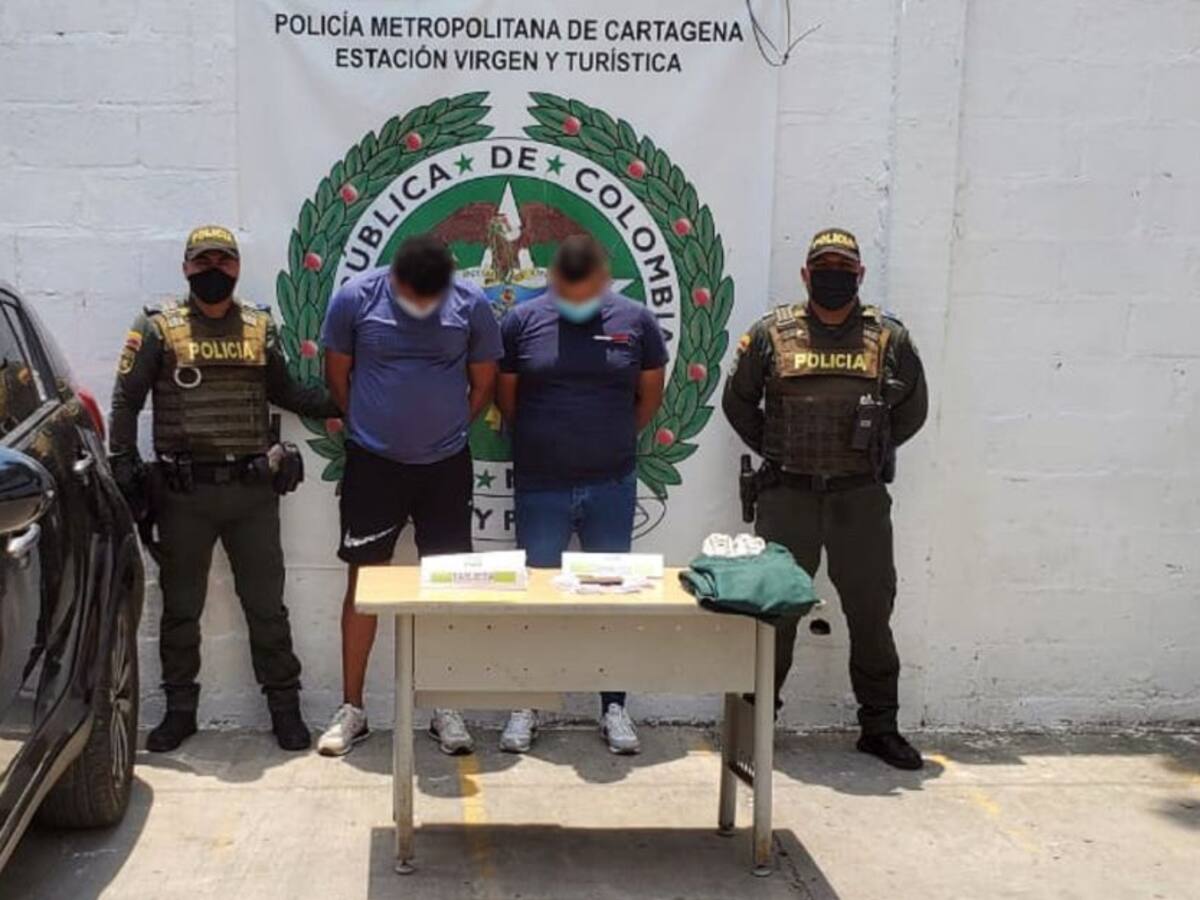 Capturados presuntos integrantes de una banda en Cartagena