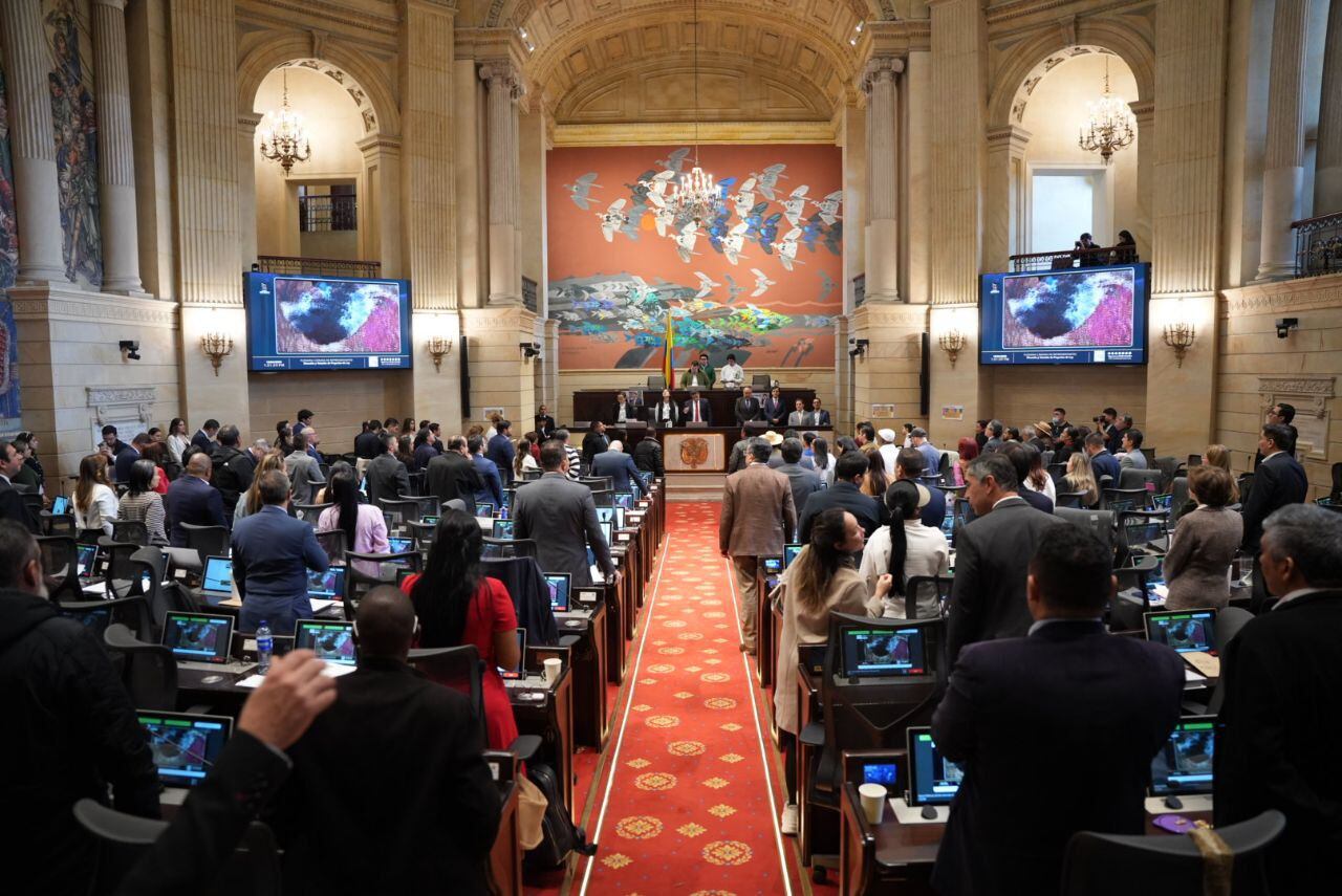 Plenaria del Congreso: Foto: Suministrada
