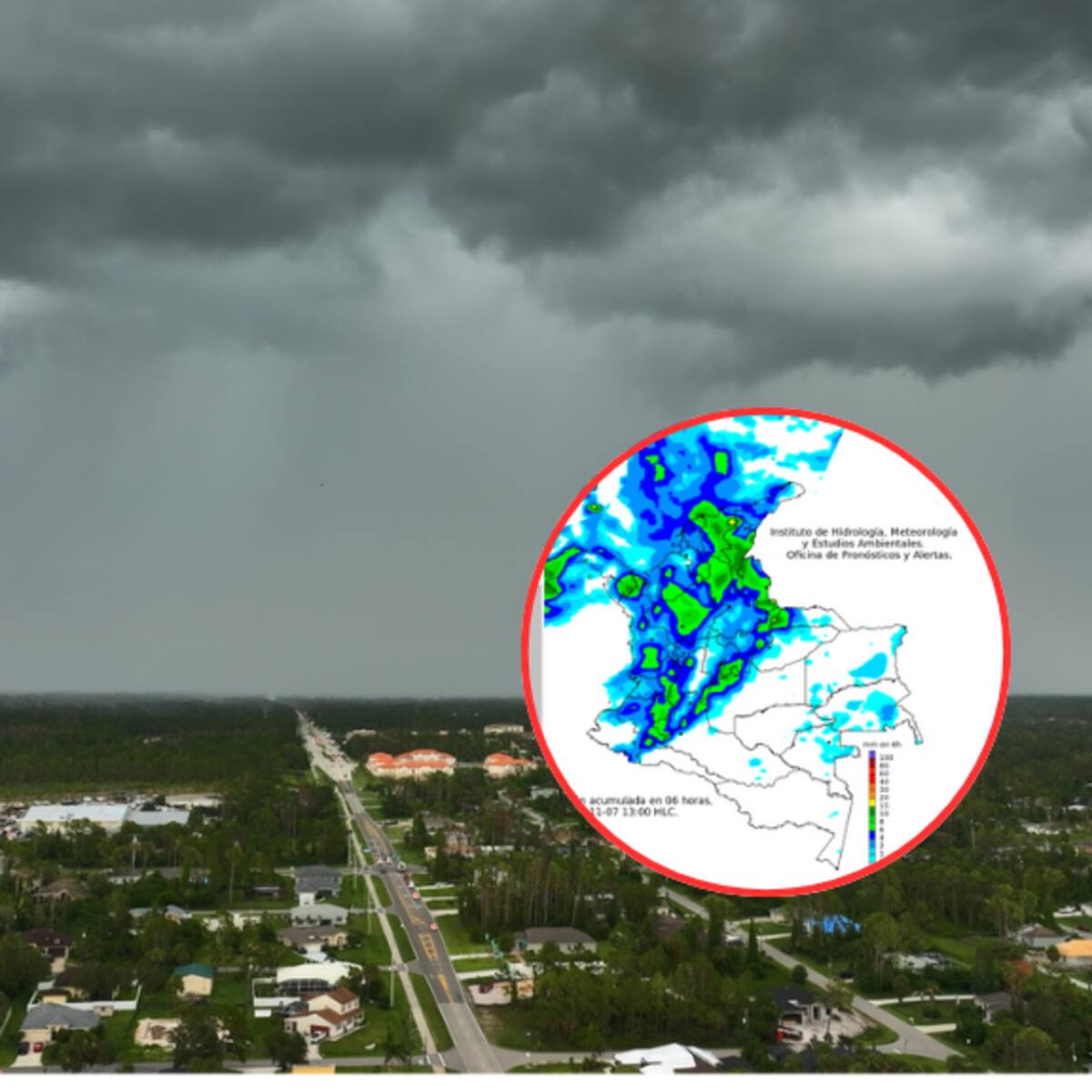 En qué departamento habrá lluvias intensas esta semana: IDEAM publicó pronóstico del clima