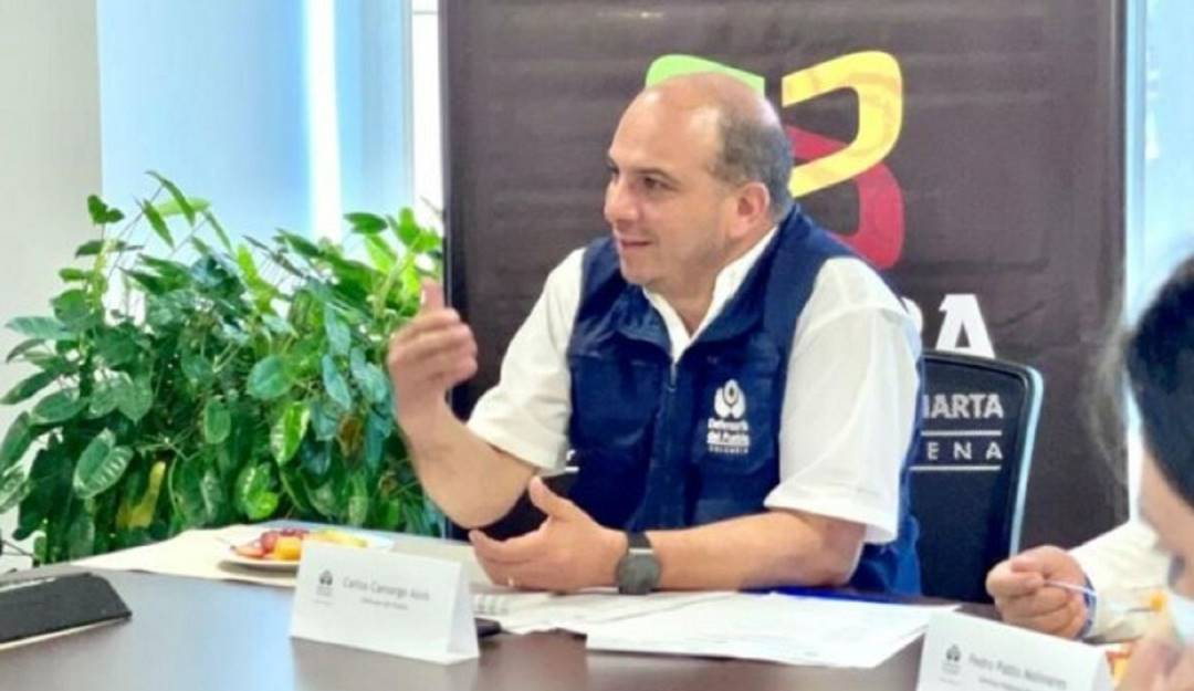 Defensor del Pueblo, Carlos Camargo. / Defensoría del Pueblo