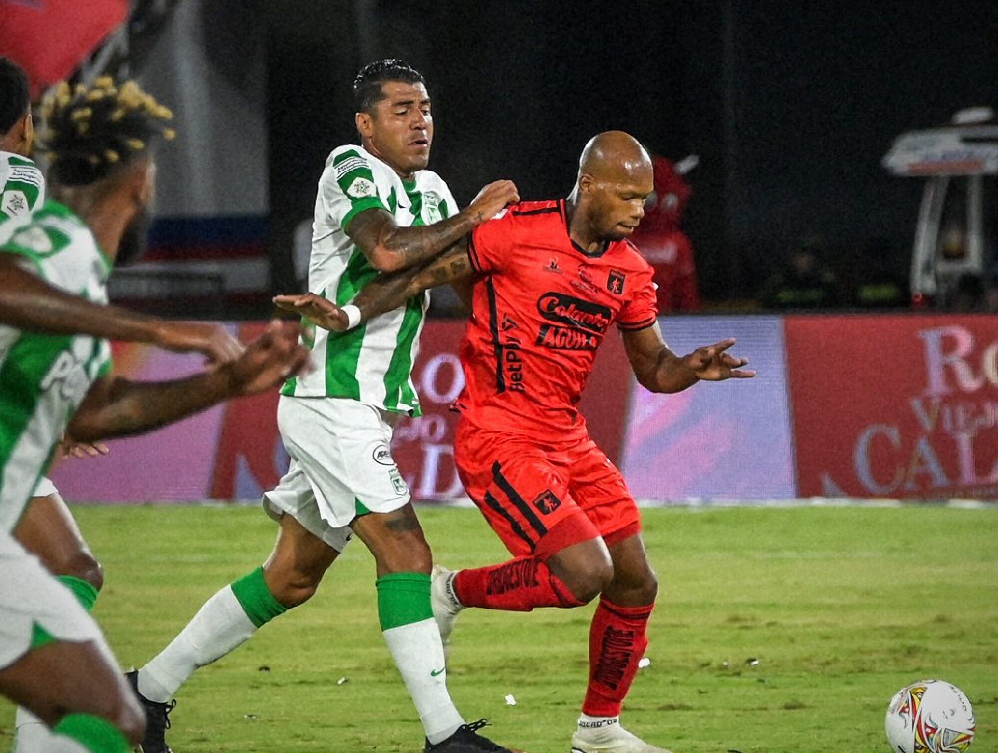América de Cali vs. Atlético Nacional, octavos de final Copa Colombia. 26 de julio de 2023. Foto: Twitter América de Cali.