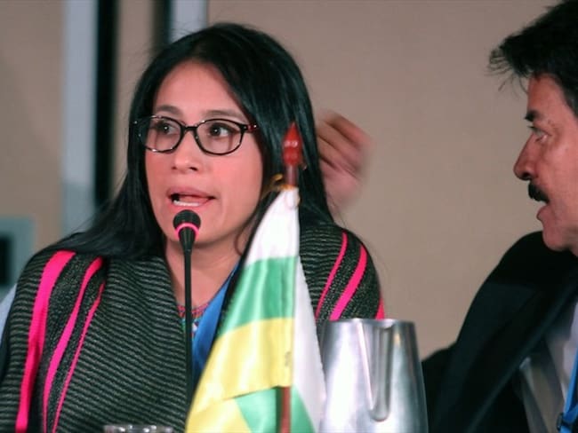 Sorrel Parisa Aroca Rodríguez, gobernadora del Putumayo. Foto: Colprensa