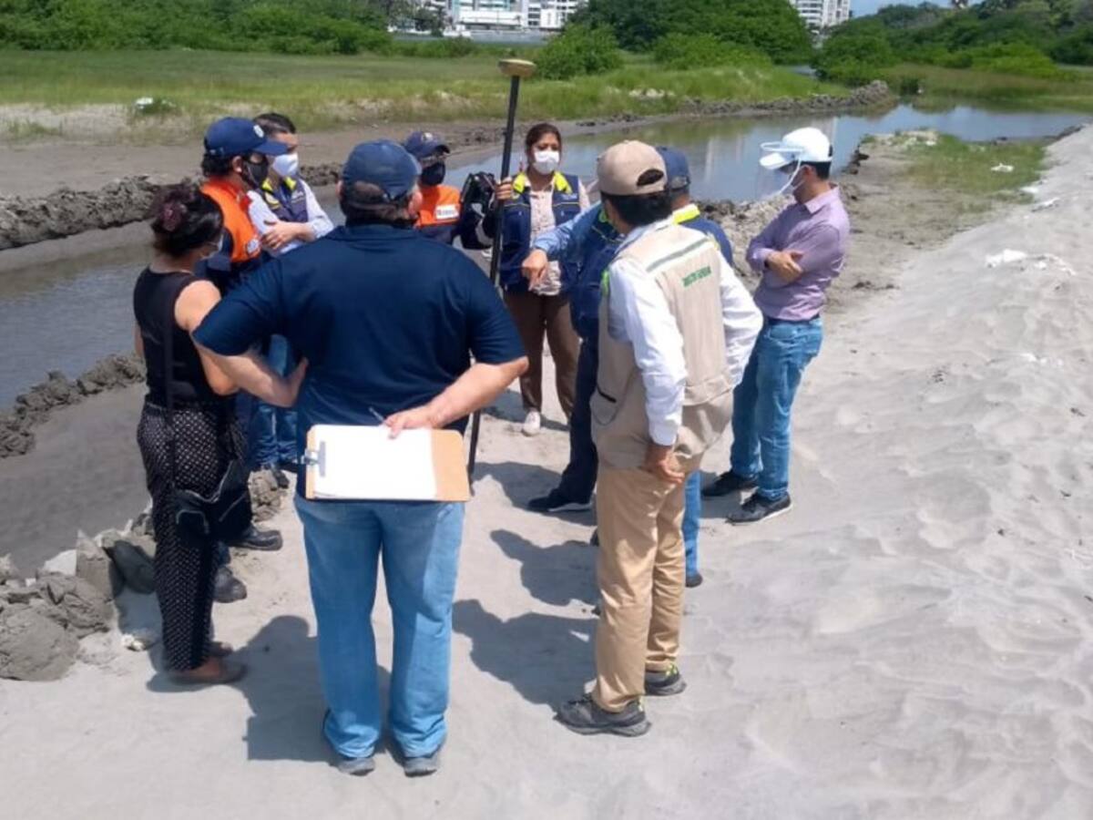 Realizan inspección técnica a El Laguito en Cartagena