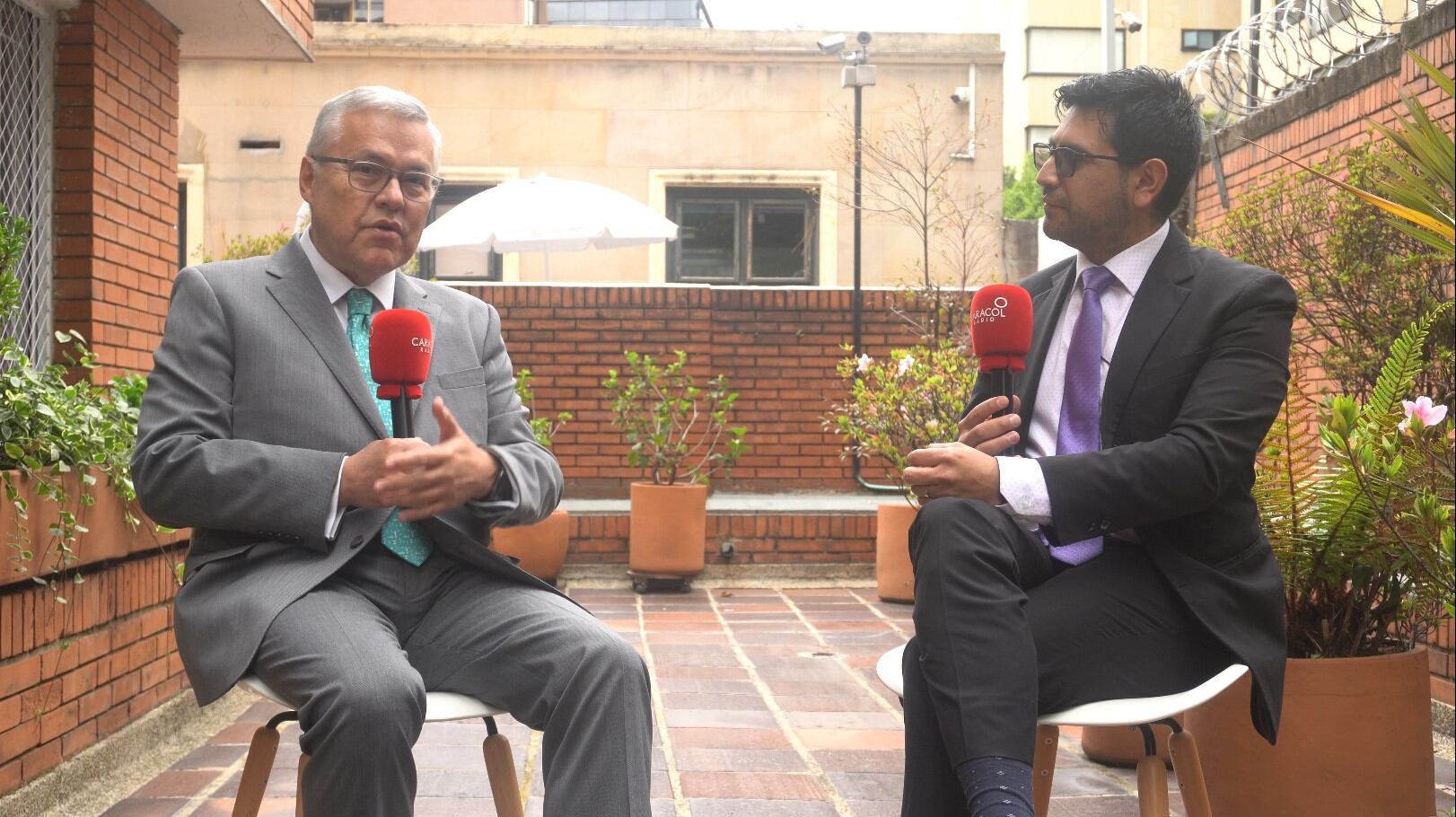 Ministro de Justicia, Néstor Osuna- José Andrés González, periodista judicial