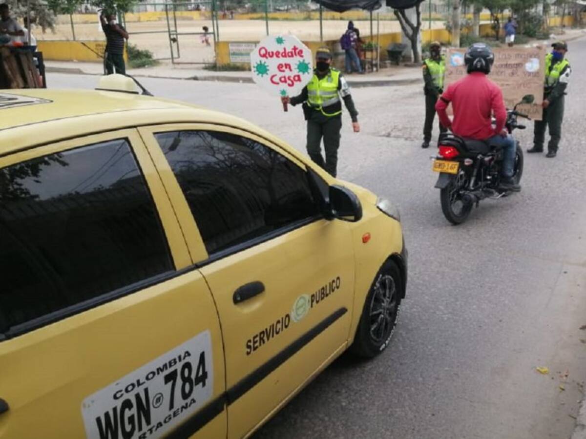 Policía lidera jornadas de prevención del Coronavirus en Cartagena