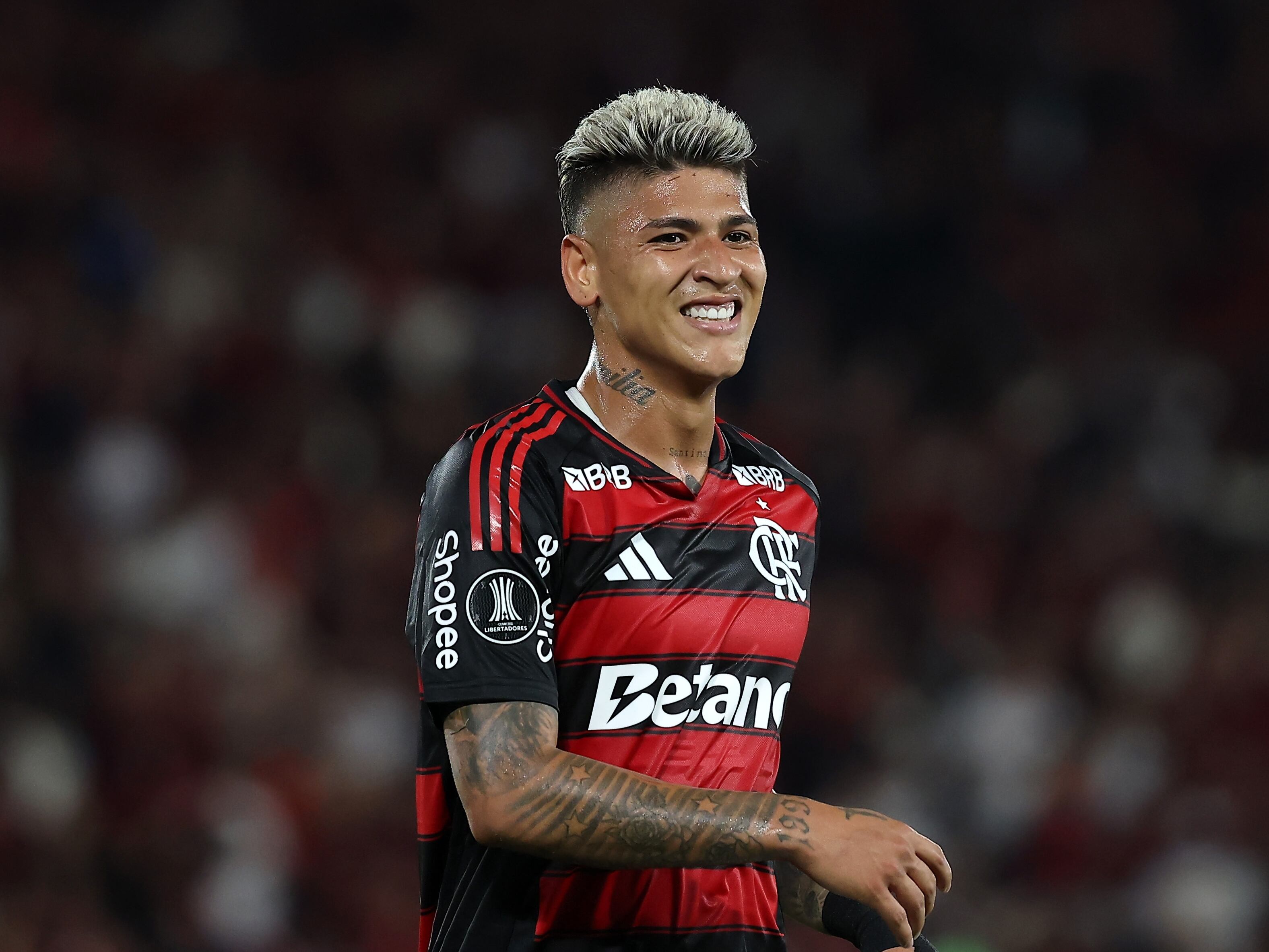 Jorge Carrascal, volante colombiano del Flamengo. (Photo by Wagner Meier/Getty Images)