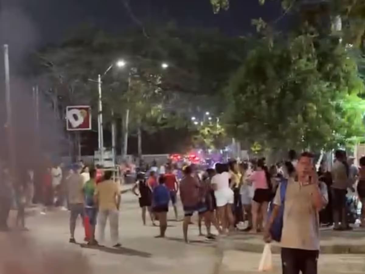 Crisis de agua provoca jornada de bloqueos y plantones masivos en puntos críticos de Cartagena