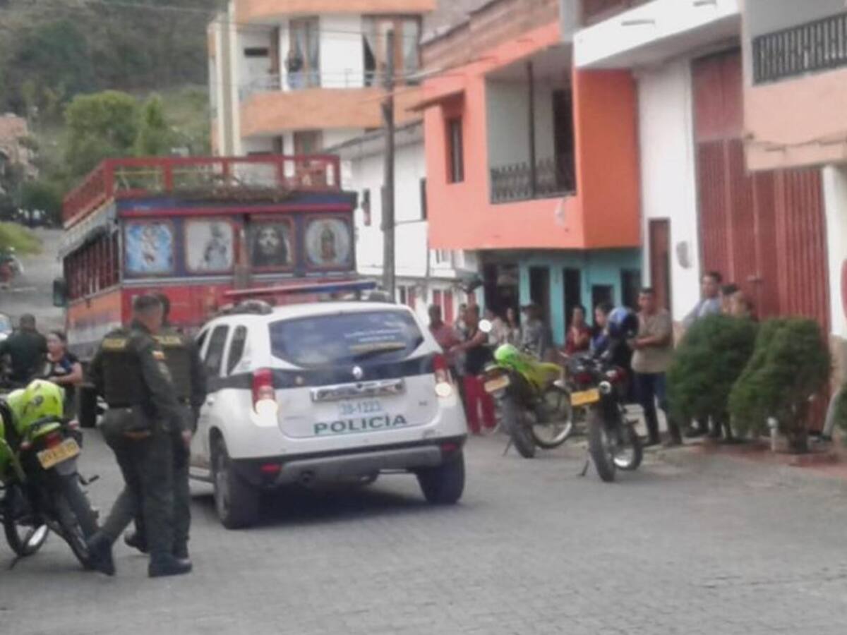 Menor de 3 años murió en accidente de tránsito en Támesis, Antioquia
