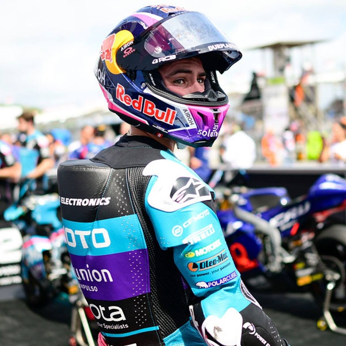 Así le fue a David Alonso en el GP de Indonesia de Moto2: Video del tremendo susto que dio