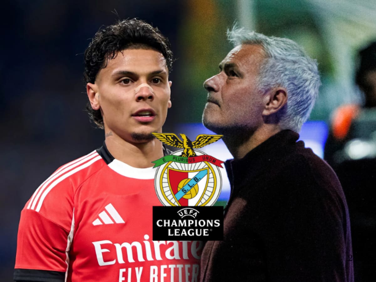 Sorpresiva decisión de Mourinho con Richard Ríos, previo al duelo Benfica - Real Madrid de Champions