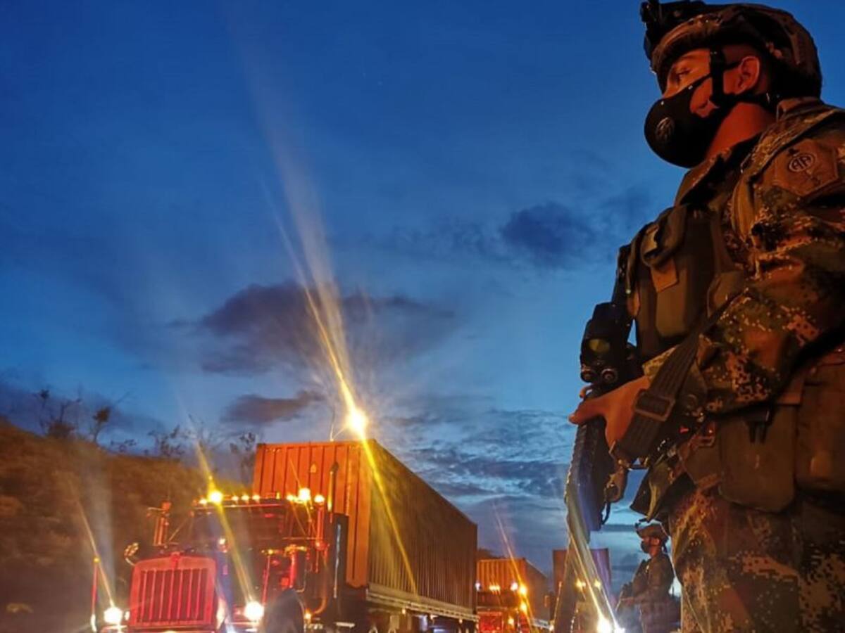 Policía: Ya se han movilizado 4.000 vehículos de carga