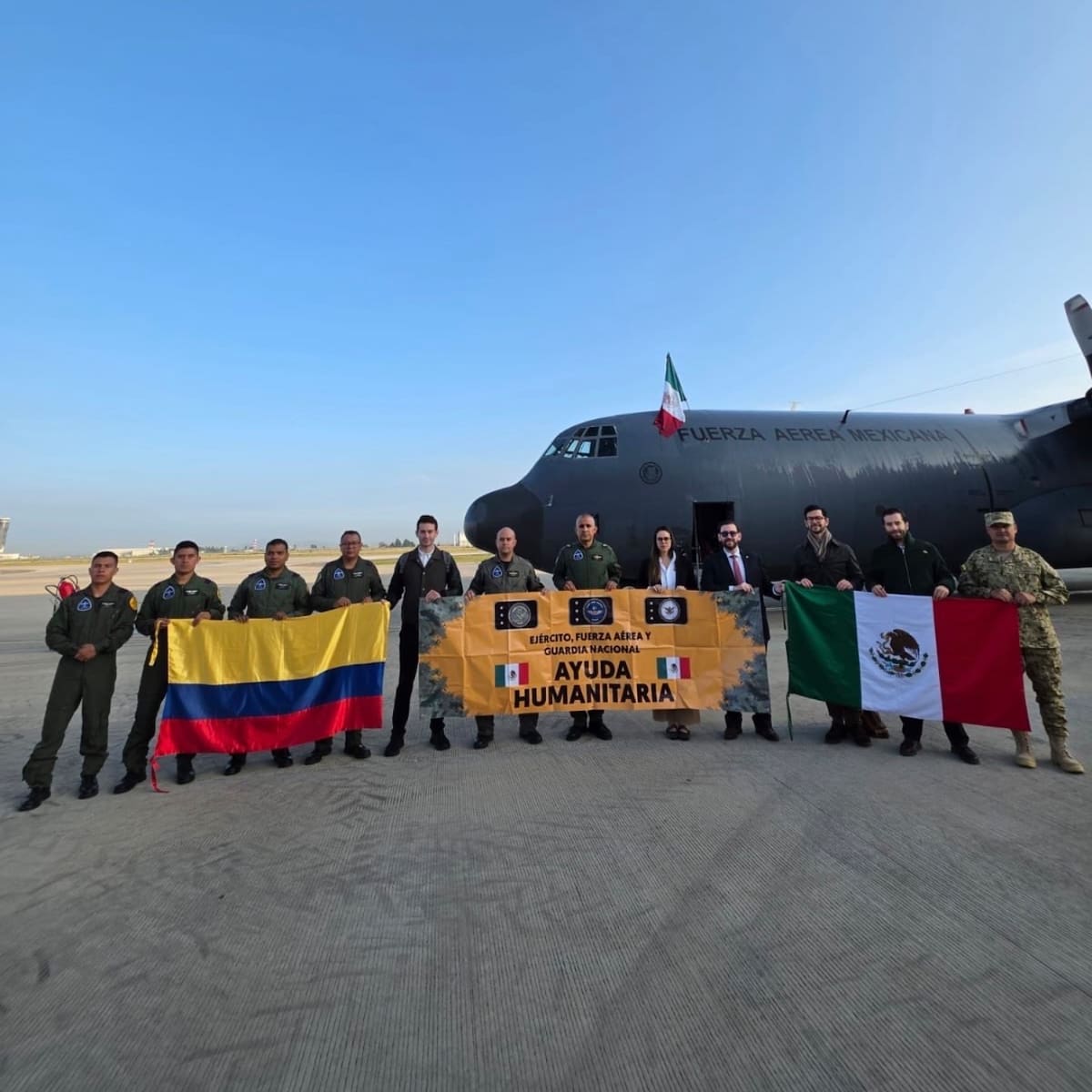 Colombia recibe ayuda internacional para atender emergencia: México, El Salvador, Los Ángeles y más
