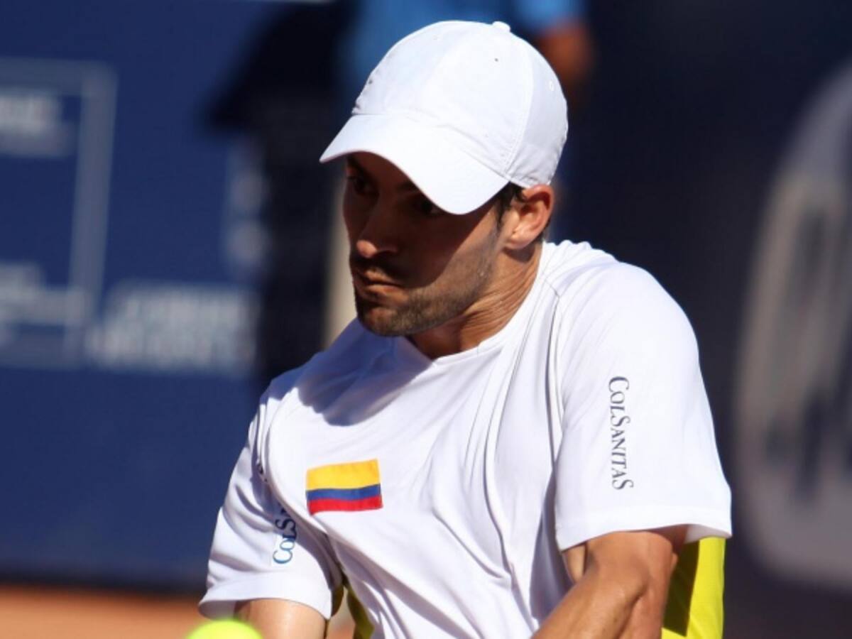 Colombia logra el primer punto en la Copa Davis