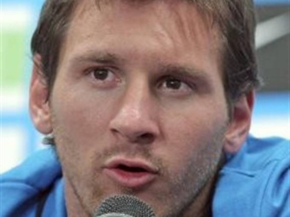 Lionel Messi: 'Sólo me falta ganar un Mundial'