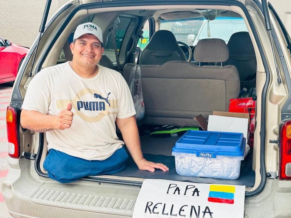 100 pies: el colombiano discapacitado que se hizo viral por vender papas rellenas en USA