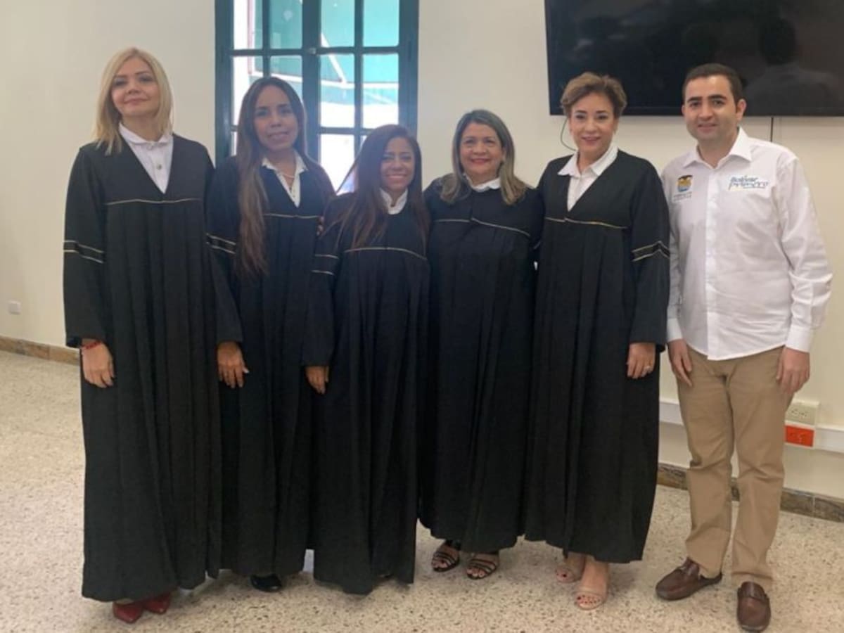 Nuevos dignatarios de los Tribunales de Cartagena